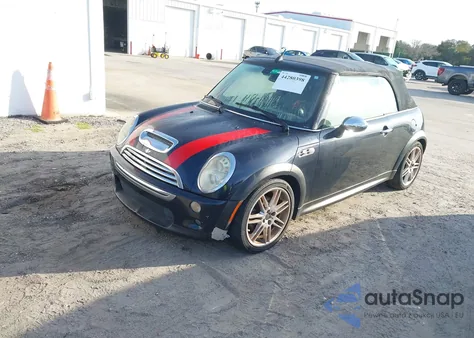 2006 Mini Cooper S из США, поврежденный, VIN WMWRH33566TK59749